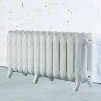 Arroll Montmartre 3 Column Radiator White (W)994mm (H)470mm