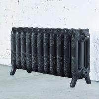 Arroll Montmartre 3 Column Radiator Pewter (W)914mm (H)470mm