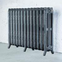 Arroll Montmartre 3 Column Radiator Cast Grey (W)1074mm (H)760mm