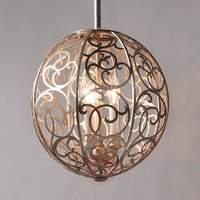 Arabesque Hanging Light with Artistic Pattern