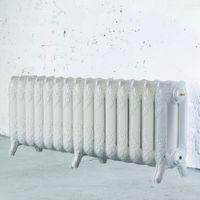 Arroll Montmartre 3 Column Radiator White (W)1234mm (H)470mm