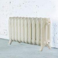 Arroll Montmartre 3 Column Radiator Cream (W)834mm (H)470mm