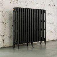 arroll neo classic 4 column radiator pewter w994mm h760mm