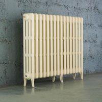 arroll neo classic 4 column radiator cream w994mm h760mm