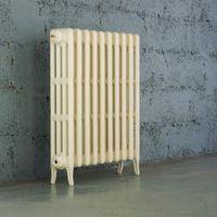 arroll neo classic 4 column radiator cream w634mm h760mm