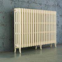 arroll neo classic 4 column radiator cream w1234mm h760mm