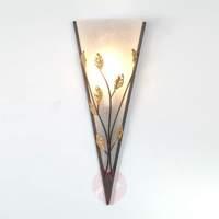 Artistic wall lamp FOGLIA