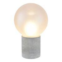 Ariella Frosted White Concrete Table Lamp