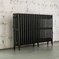 Arroll Neo-Classic 4 Column Radiator Anthracite (W)1114mm (H)660mm