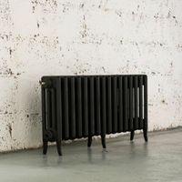 Arroll Neo-Classic 4 Column Radiator Black Primer (W)994mm (H)460mm