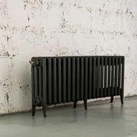 Arroll Neo-Classic 4 Column Radiator Pewter (W)1114mm (H)460mm