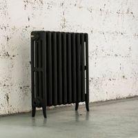 Arroll Neo-Classic 4 Column Radiator Black Primer (W)634mm (H)660mm