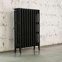 Arroll Neo-Classic 4 Column Radiator Black Primer (W)634mm (H)760mm