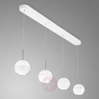 Arago four-bulb LED hanging light