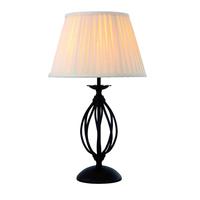 ART/TL BLK Black Artisan Table Lamp with Shade
