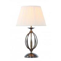 ART/TL AB Aged Brass Artisan Table Lamp with Shade