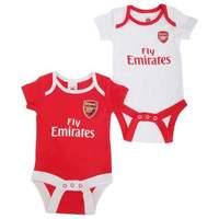 Arsenal Bodysuit - 2 Pack Rw /00-03 Month