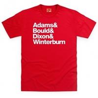 Arsenal Back Four T Shirt