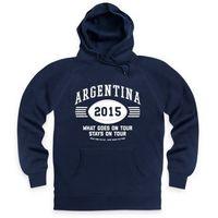 Argentina Tour 2015 Rugby Hoodie