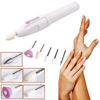 Art Salon Manicure Pen Tool 5bits/Set Polish Feet Care Product Nail Tools