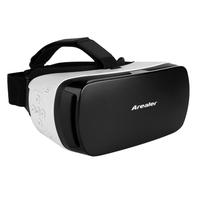 Arealer VR SPACE Virtual Reality Glasses VR Headset 3D Movie VR Games Supports Bluetooth 3.0 Self-timer Siri Universal for Android iOS Smart Phones wi