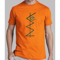 ares circle shirt m short sharp orange bicolor design freeman