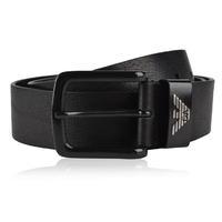 armani jeans logo buckle belt