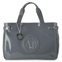 ARMANI JEANS Large High Shine Shopper Bag