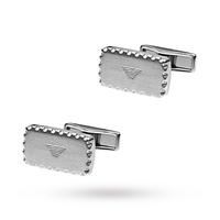 Armani Jewellery Men\'s Stainless Steel Cufflinks