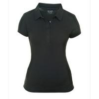 Armani EA7 Train Core ID Ladies Polo Shirt Black