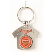 Arsenal FC T-Shirt Spinner Key Ring