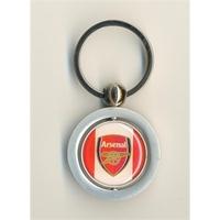 Arsenal FC Crest Spinner Key Ring