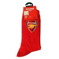 Arsenal FC Crest Socks Red Size 6-12