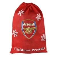 Arsenal Santa Present Sacks (non Woven-snowflake)