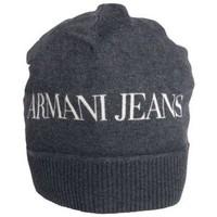 Armani Jeans Beanie Hat in Black and Navy Blue U6411C2 men\'s Beanie in black