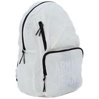 armani jeans armani jeans zaino white mens backpack in multicolour