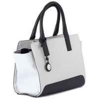 Armani Jeans GIORGIO ARMANI SHOPPING BAG WHITE women\'s Handbags in multicolour