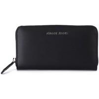 Armani Jeans GIORGIO ARMANI P.FOGLIO BLACK women\'s Purse wallet in multicolour