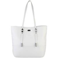 armani ah210 t2 1d bianco womens shopper bag in white