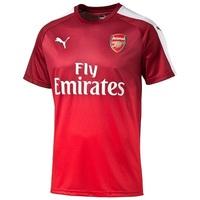 arsenal pre match stadium top red