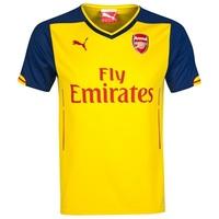 Arsenal Away Shirt 2014/15 Yellow