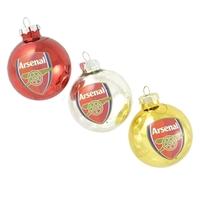 Arsenal Tree Baubles (round)