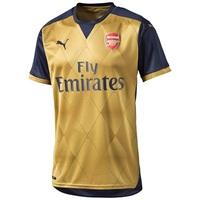 Arsenal Away Shirt 2015/16 Gold