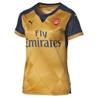 Arsenal Away Shirt 2015/16 - Womens Gold