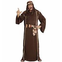 Arab Sheik Costume (xl) Black/brown/green (robe Belt Hat)