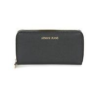 armani jeans lovikkaro womens purse wallet in black