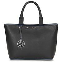 armani jeans ontaglu womens shopper bag in black