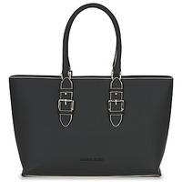 armani jeans rouskali womens shopper bag in black