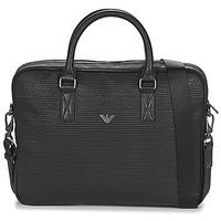 Armani jeans POSAKO men\'s Briefcase in black