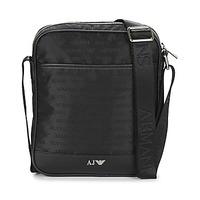 armani jeans pomakoul mens pouch in black